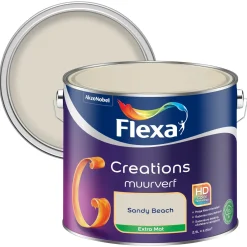Flexa Creations Muurverf - Extra Mat - Sandy Beach - 2,5L