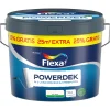 Flexa Powerdek Muurverf - Mat - Gebroken Wit / RAL 9010 - 12,5L