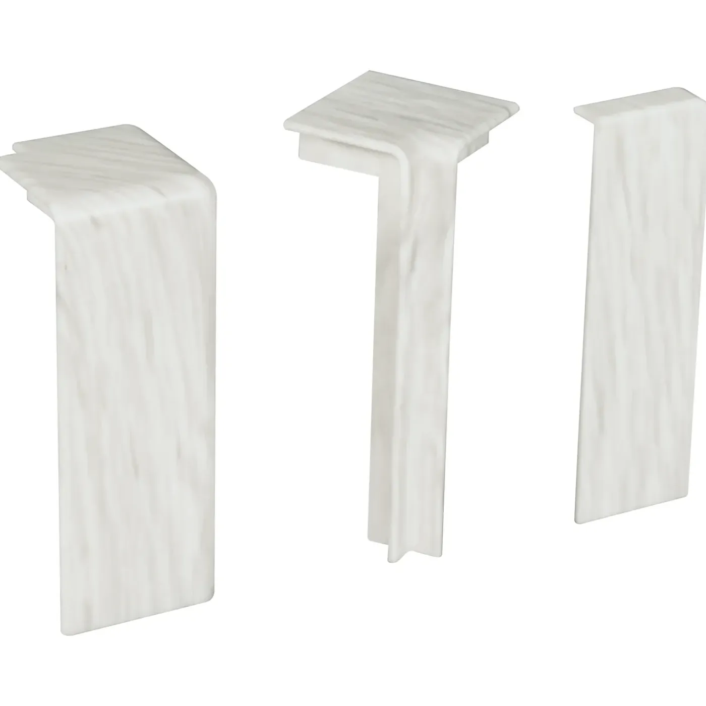 Overig Flexi Plintaccessoire Set KL12 - Kunststof - Lichtgrijs Eik - 6 stuks