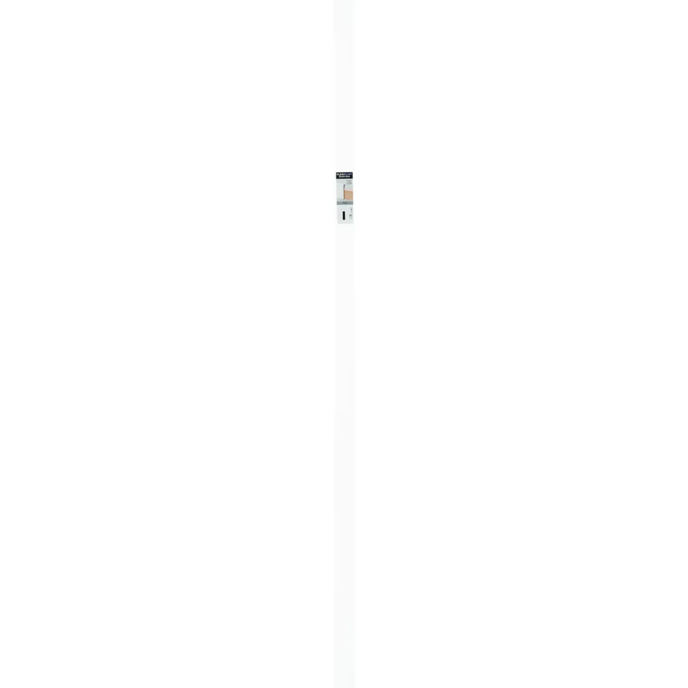 Flexiplint - Wit - MDF - Folie - 240cm - 20x65mm