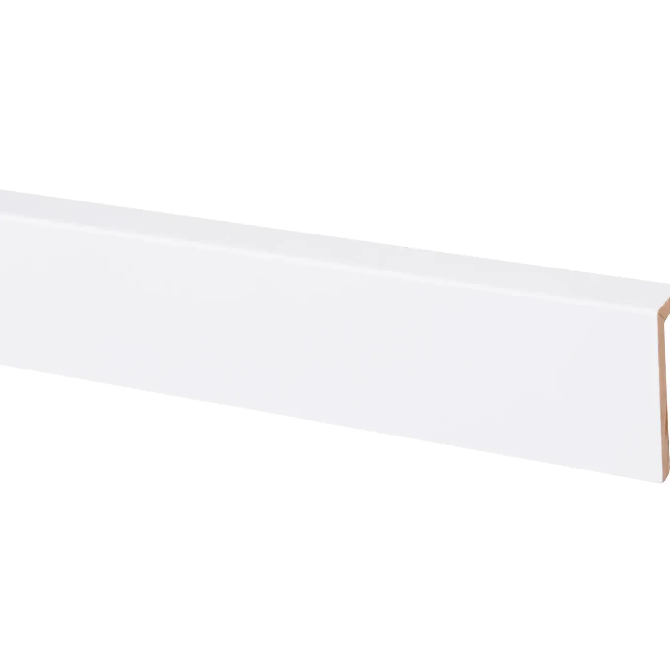 Flexiplint - Wit - MDF - Folie - 240cm - 20x65mm