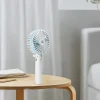 FlinQ Draagbare Handventilator - Oplaadbaar - Vijf windsnelheden - Wit/Blauw