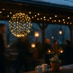 FlinQ Lichtbol Kerstverlichting - Ø50 Cm