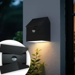FlinQ Solar Twistcube Wandlamp - 2-pack