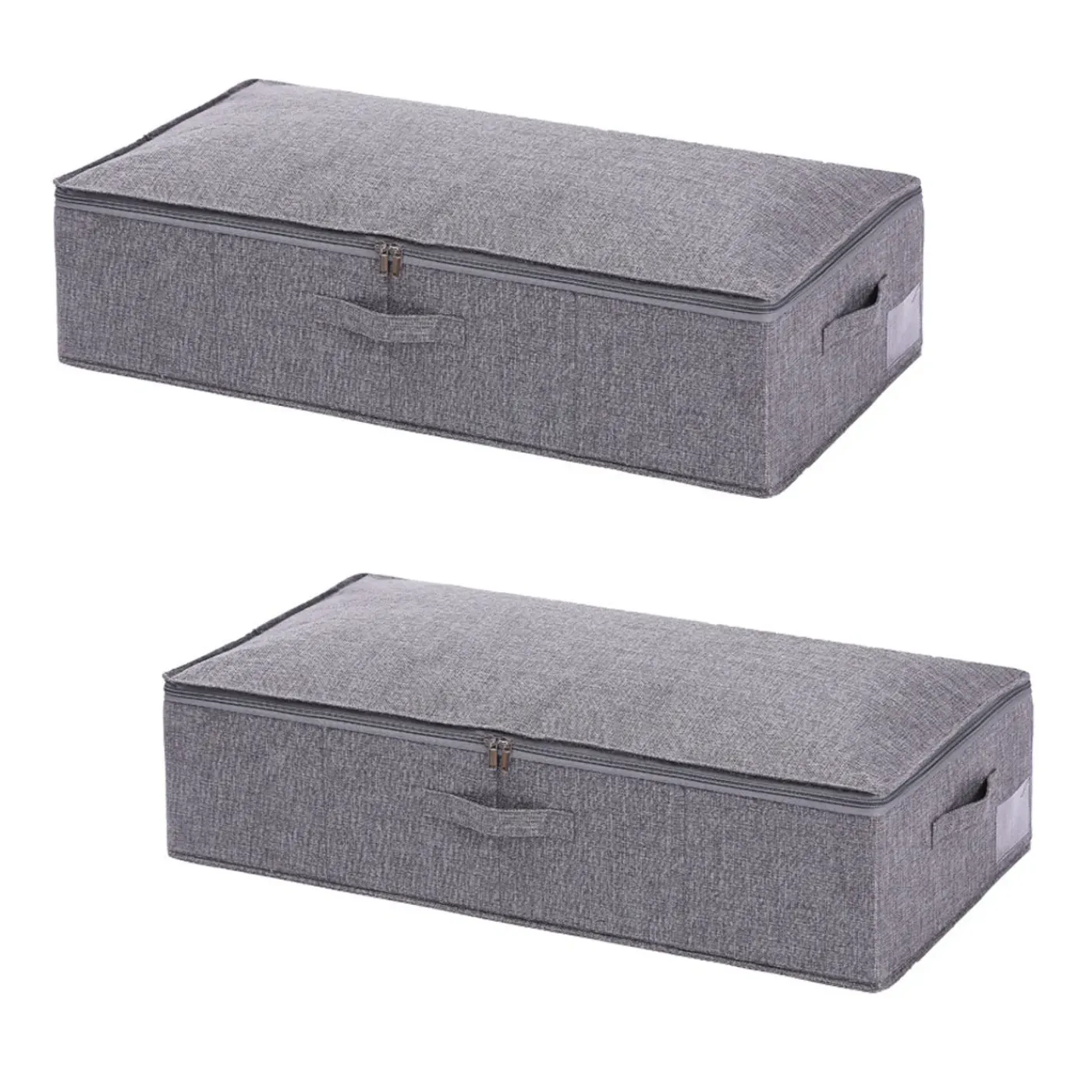 FLOKOO - Bed Organizer Met Verharde Bodem - 2 Stuks