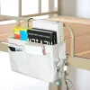 Flokoo - Bedside Pocket - Bed Opbergzak - Katoen - Wit