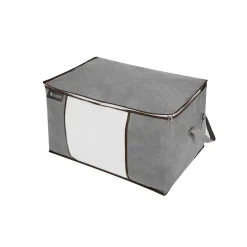 Flokoo - Hoogwaardige Opbergtas Voor Kleding - 4 Stuks - Grijs