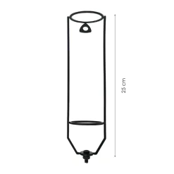 FLOKOO - Regenmeter - Regenmeter Op Voet - Neerslagmeter - Regenmeter Met Grondpen