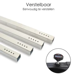 FLOKOO - Transport Roller Verstelbaar - Wasmachine Verhoger - 300 Kg