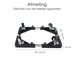 FLOKOO - Transport Roller Verstelbaar - Wasmachine Verhoger - 300 Kg