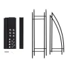 FLOKOO - Wasmachine Ombouw - Zwart - Universeel - Wasmachine Organizer