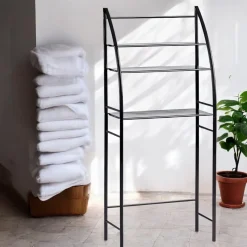 FLOKOO - Wasmachine Ombouw - Zwart - Universeel - Wasmachine Organizer