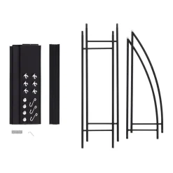 FLOKOO - Wasmachine Ombouw - Zwart - Universeel - Wasmachine Organizer