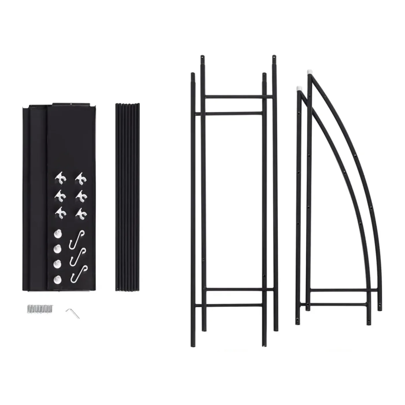 FLOKOO - Wasmachine Ombouw - Zwart - Universeel - Wasmachine Organizer