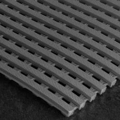 Floordirekt - Anti-slip Mat, Adria, Grijs, 120 X 150 Cm