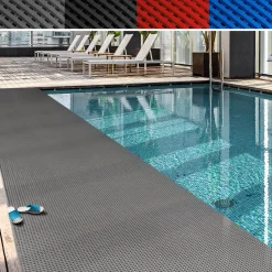 Floordirekt - Anti-slip Mat, Adria, Grijs, 120 X 50 Cm