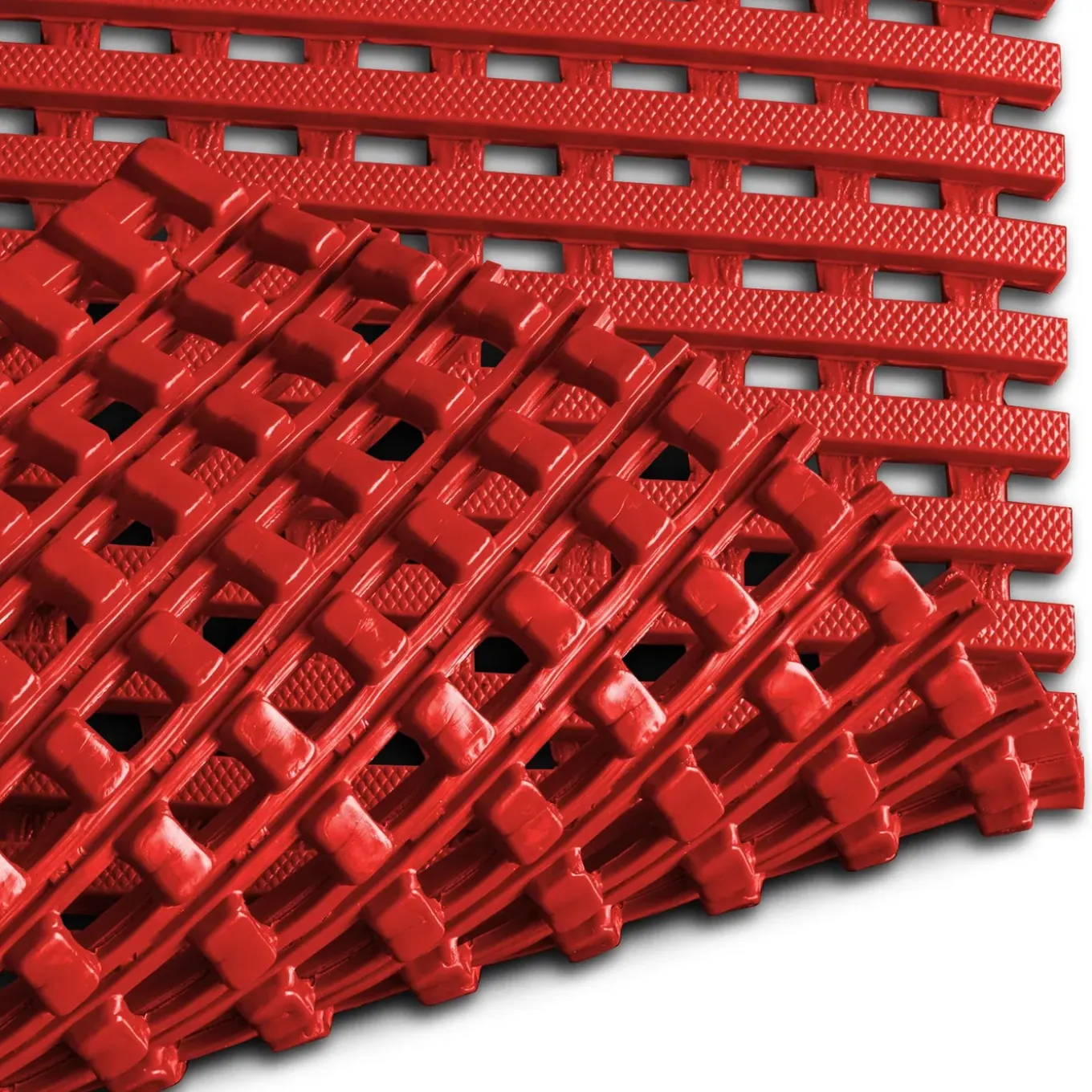 Floordirekt - Anti-slip Mat, Adria, Rood, 120 X 50 Cm