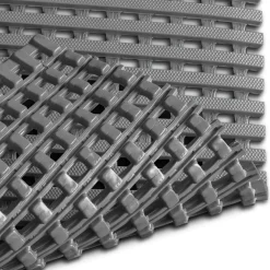 Floordirekt - Anti-slip Mat, Adria, Grijs, 120 X 250 Cm