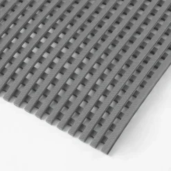 Floordirekt - Anti-slip Mat, Adria, Grijs, 120 X 400 Cm