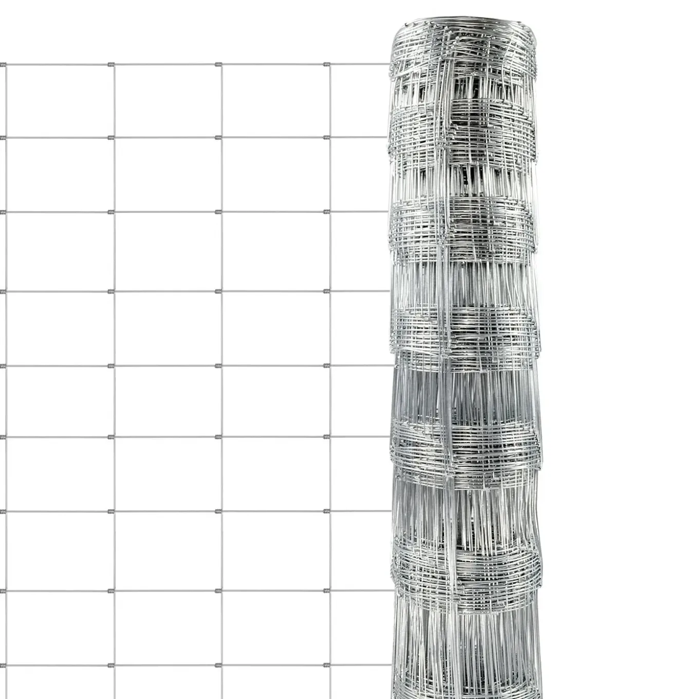 Floordirekt - Bosomheining Van Verzinkt Staal, Maas 15 Cm, 120 Cm X 50 M