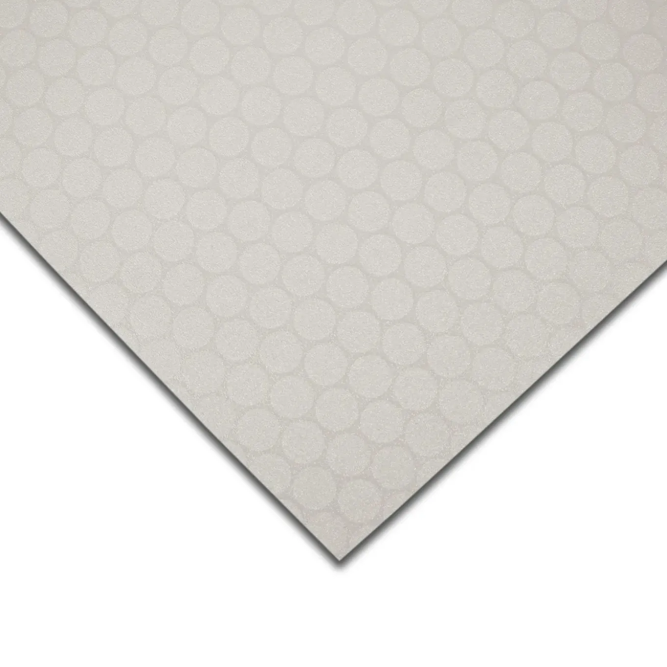 Floordirekt - Pvc Vloeren, Fairplay, Cirkels, Wit, 200 X 500 Cm
