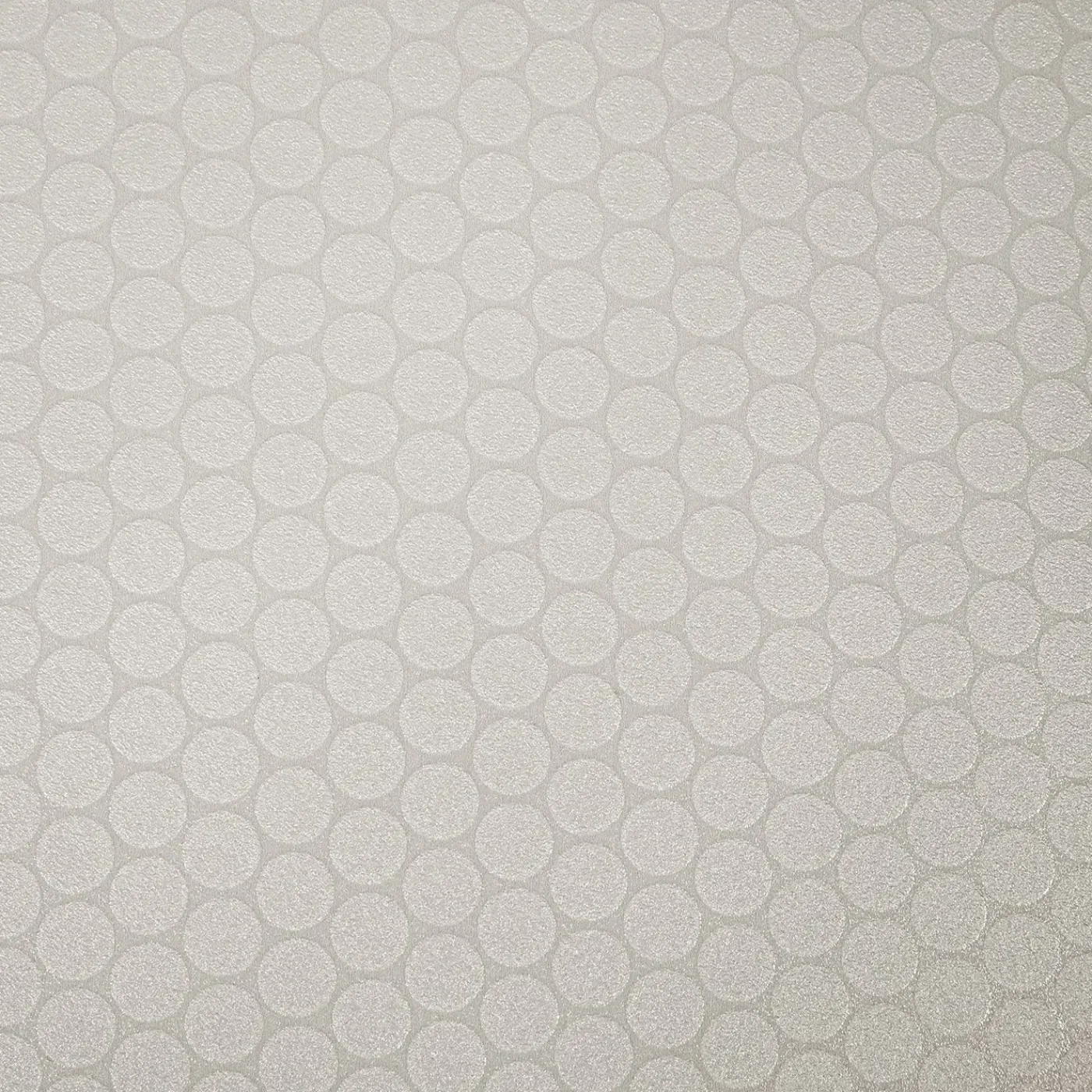 Floordirekt - Pvc Vloeren, Fairplay, Cirkels, Wit, 100 X 200 Cm