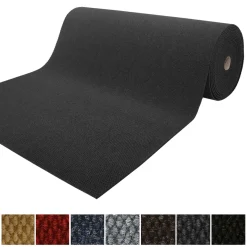 Floordirekt - Tapijt Op Rol Hong Kong, Antraciet 200 X 200 Cm