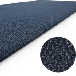 Floordirekt - Tapijt Op Rol Hong Kong, Blauw 200 X 450 Cm