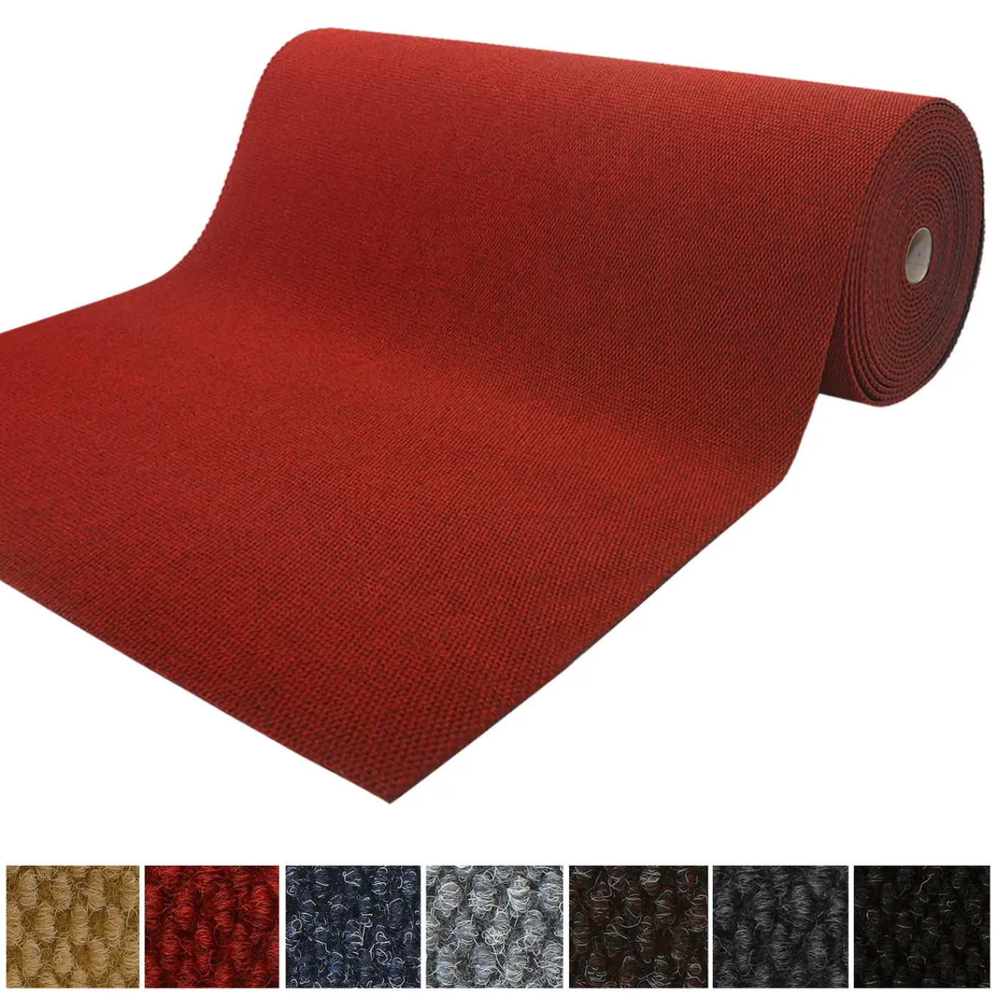 Floordirekt - Tapijt Op Rol Hong Kong, Rood 67 X 100 Cm