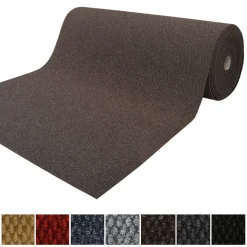 Floordirekt - Tapijt Op Rol Hong Kong, Bruin 80 X 350 Cm