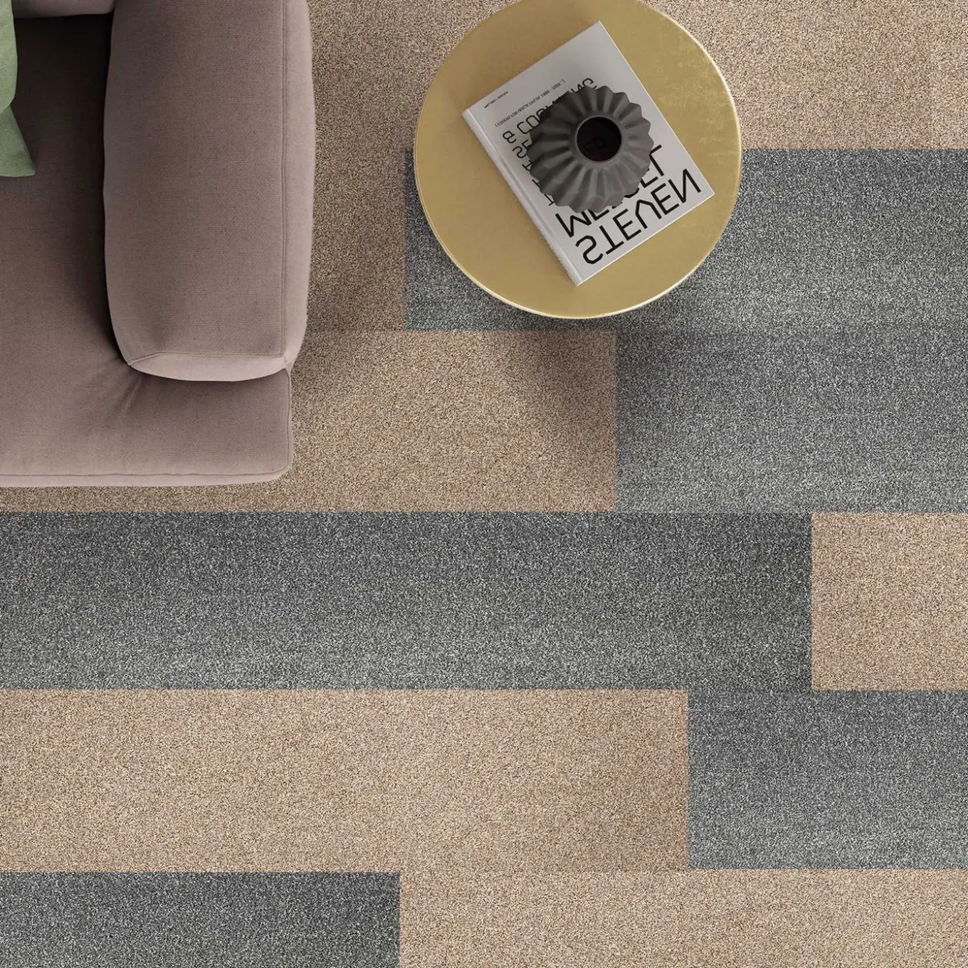 Floordirekt - Tapijtplanken, Walnut, Zilver 950, 5 M², 20en Set