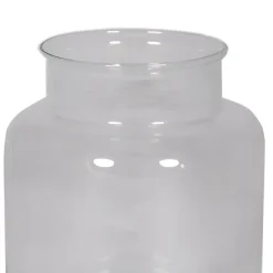 Floran Vaas Melkbus - Glas - Transparant - 19 X 25 Cm