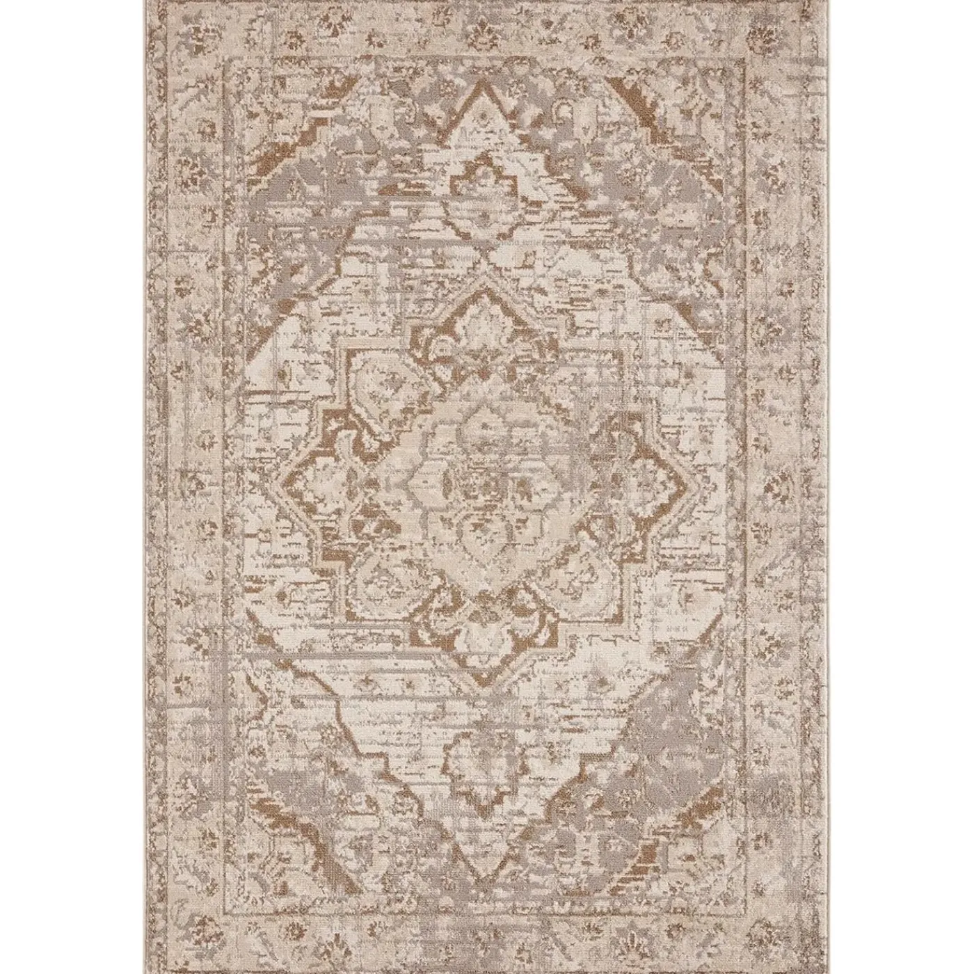 Flycarpets Vintage vloerkleed - Sand Beige 200 X 280 CM