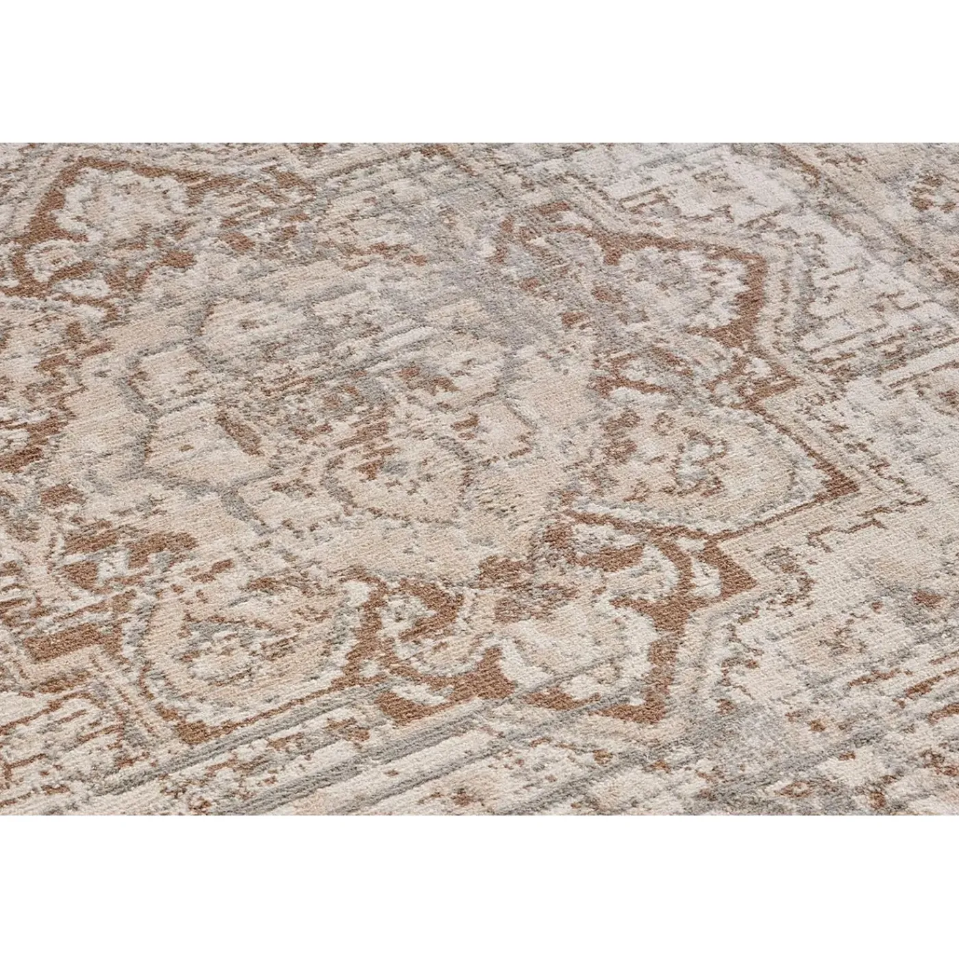 Flycarpets Vintage vloerkleed - Sand Beige 200 X 280 CM