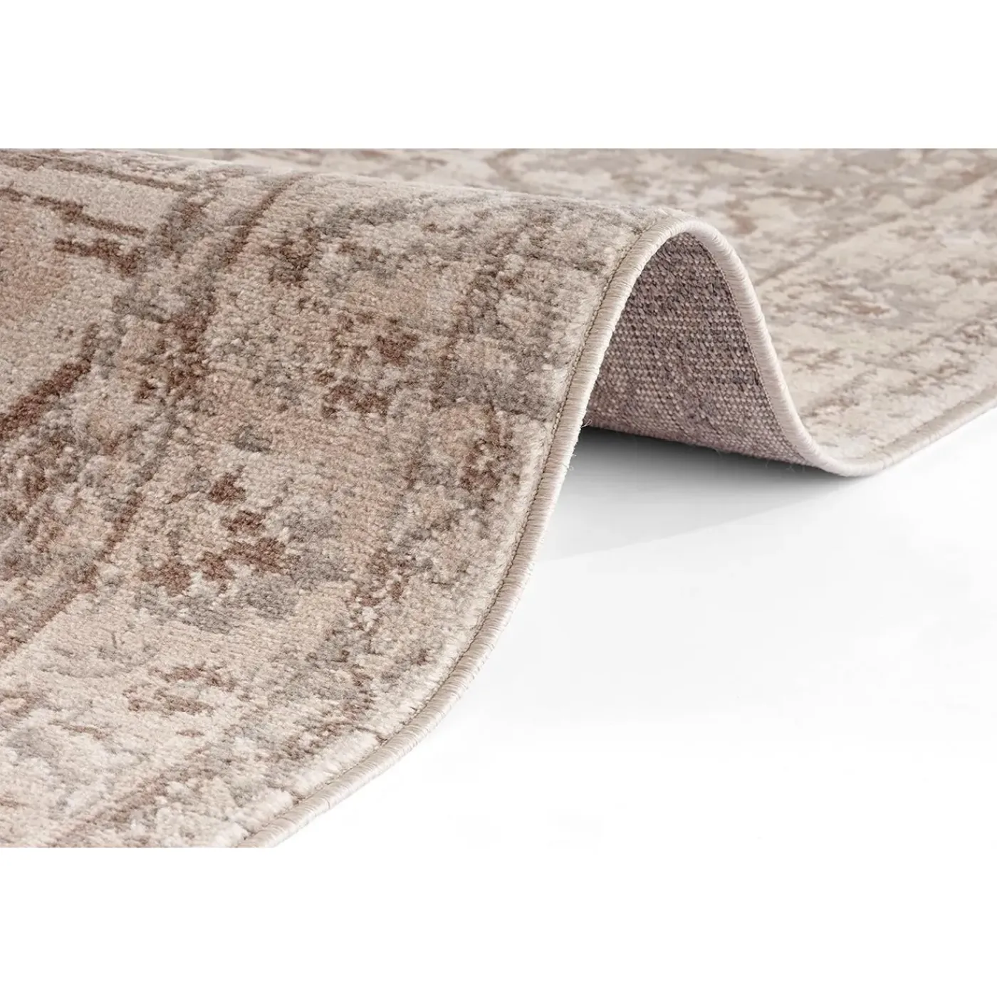 Flycarpets Vintage vloerkleed - Sand Beige 200 X 280 CM