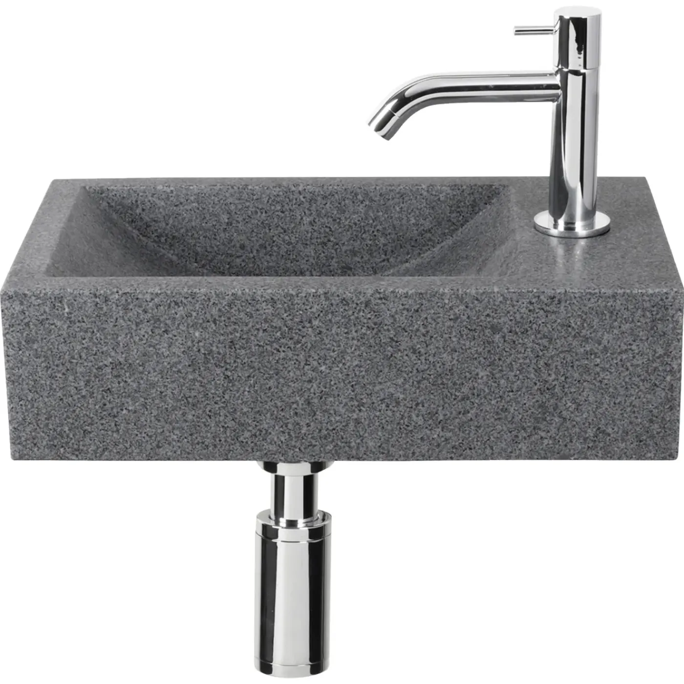 Differnz Fonteinset Cheops Natuursteen wasbak 40 x 23 x 11 CM
