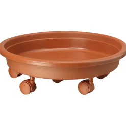 Form Plastic Plantenpot Trolley - Kunststof - Rond - Max 70 Kilo