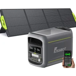 Fossibot Draagbaar Voedingsstation F1800-1024Wh- 1800W-Ultrasnelle Oplading 80%