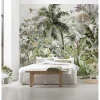 Fotobehang Birds In The Jungle - Meerkleurig - 2,50m x 350cm