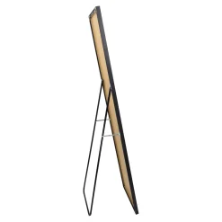 Fragix York Passpiegel - Zwart - Aluminium - 150x40