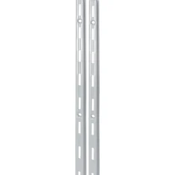 F-Railset enkel mat zilver 200cm