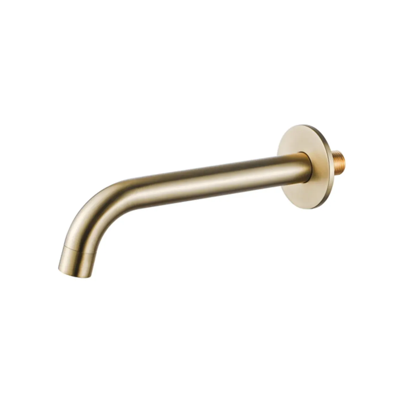 FugaFlow Eccelente Acces Uitloop - 22cm Inkortbaar - Geborsteld Messing Pvd (goud)