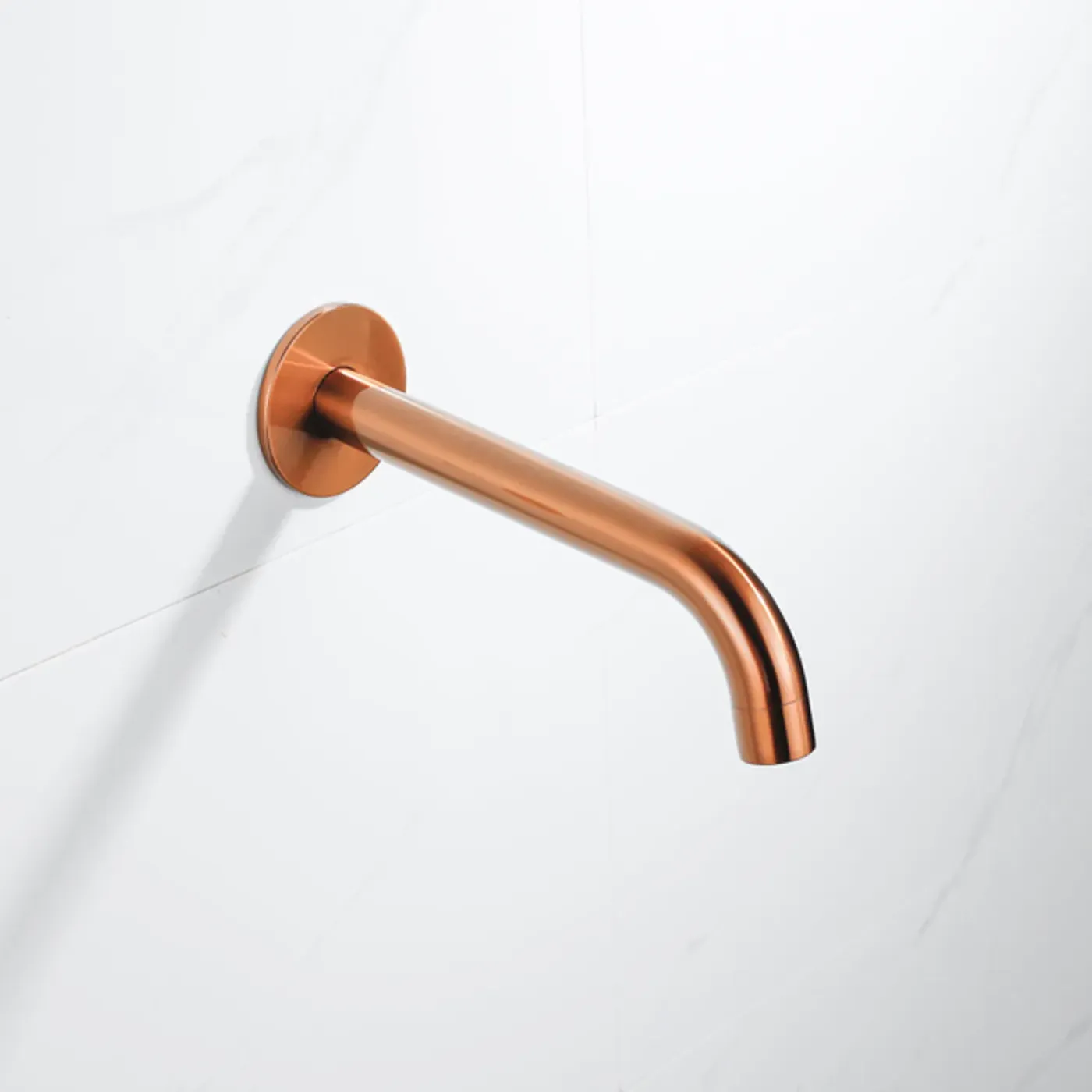FugaFlow Eccelente Acces Uitloop - 22cm Inkortbaar - Geborsteld Koper Pvd (koper)
