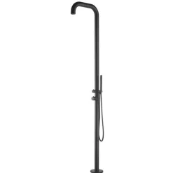 FugaFlow Eccelente Sobrado Badkamer Original Vrijstaande Buitendouche - Zwart - Rvs 316 - Handdouche