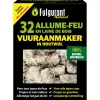 Fulgurant vuuraanmaker houtwol