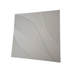 Furnilux Wanddecoratie - Tazi klein 45 x 45 cm - Wit