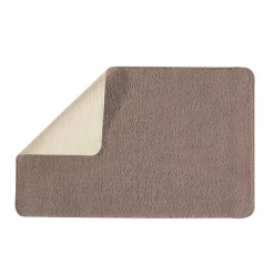 Future home badmat Polynesie taupe 50x80cm polyester