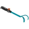 Gardena Handkrabber Combisystem - Staal - Duroplast Coating - Werkbreedte 7cm