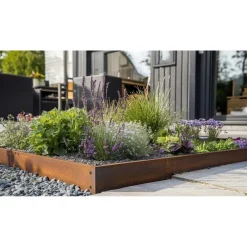 Garmix Cortenstaal Borderrand 19cm 10 Meter, 0,6mm