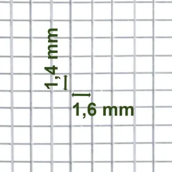 Garmix Horrengaas Aluminium 100cm, 5 Meter
